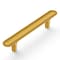 Hickory Hardware Maven Collection Pull 3-3/4 Inch 96mm Center to Center Brushed Golden Brass Finish H078779BGB - alternate 4